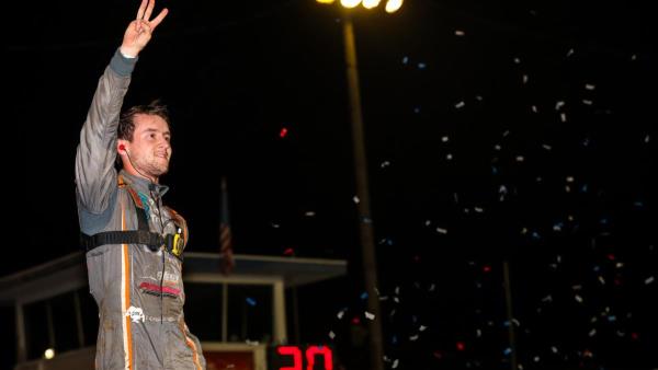Hat Trick! Logan Seavey Wins Third Straight USAC Indiana Sprint Week Race at Terre Haute