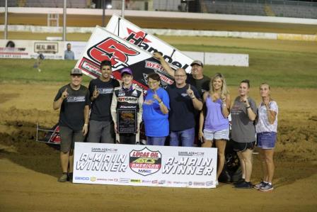 Ryan Timms won the ASCS Sprint Week finale and took the title for the week (DPCmedia) (Video Highlights from RacinBoys.com)
