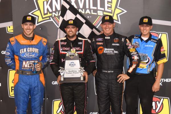 Sam Hafertepe Jr. Cruises to First Knoxville Win on Night #1 of My Place Hotels 360 Knoxville Nationals Presented by Great Southern Bank!