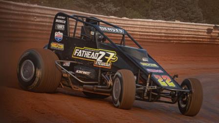 Logan Seavey (Sutter, Calif.) won his first career USAC Silver Crown race Sunday night at Pennsylvania's Selinsgrove Speedway. (Dave Dellinger Photo) (Video Highlights from FloRacing.com)