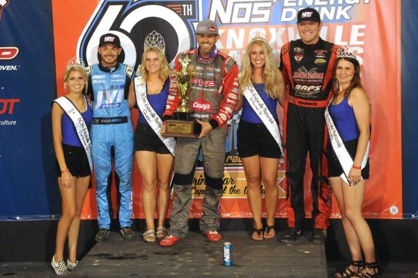 Brian Brown On Top On Night Two of Knoxville Nationals!
