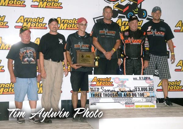 Sammy Swindell Swings Into Knoxville Victory Lane!
