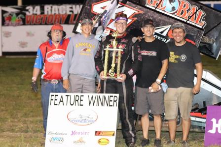 Chris Martin beat the Sprint Invaders at 34 Raceway