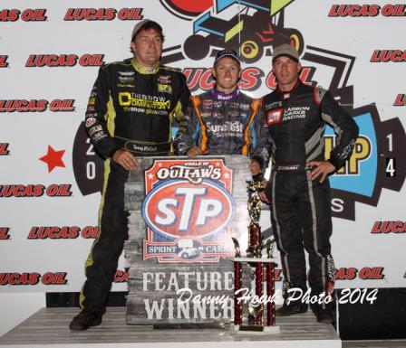 Brad Sweet won with the WoO at Knoxville (Danny Howk Photo)