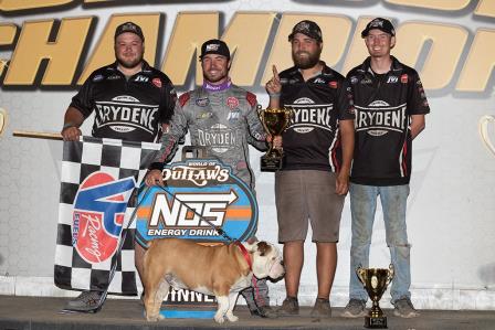 Logan Schuchart won the Chico Gold Cup Saturday (Trent Gower Photo) (Video Highlights from DirtVision.com)