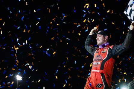 Brent Marks won the World Finals finale Saturday (Trent Gower Photo) (Video Highlights from DirtVision.com)
