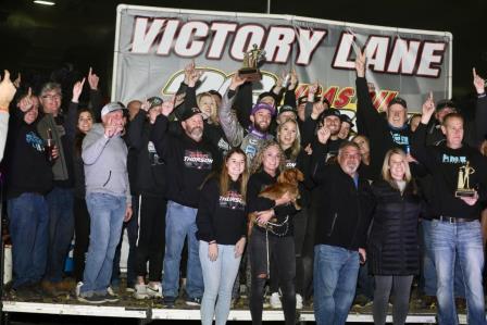 Tanner Thorson won the 2022 Chili Bowl (Michael Fry Photo)