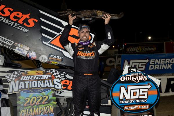 David Gravel Wrangles Big Gator Championship at DIRTcar Nationals