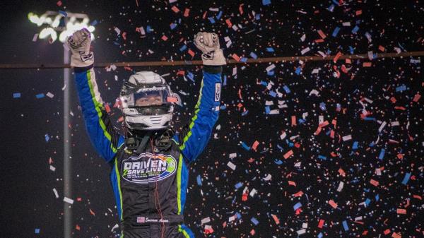 Emerson Axsom Scores USAC Sprint Win #1 at Ocala