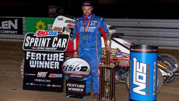 Robert Ballou Wins USAC Sprint Return to I-70