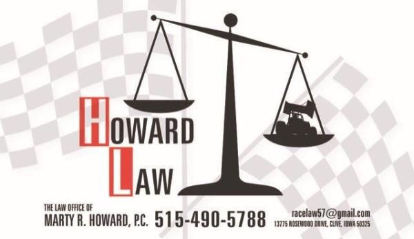 Howard Law is Official A Main Sponsor for Sprint Invaders!