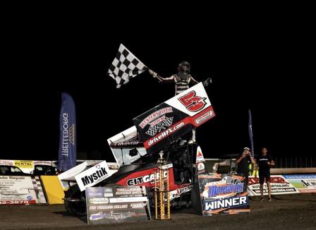 Ryan Timms completed his sweep of the Jackson Border Battle events with his NOSA win Saturday (Tylan Porath Photo)