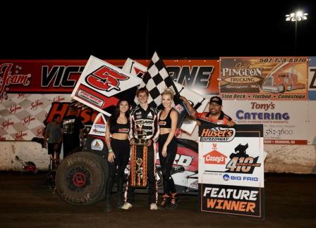Ryan Timms is on fire, and made it three in a row and a $10,000 bonus on Sunday (Tylan Porath Photo)
