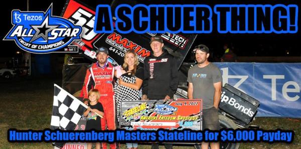 Hunter Schuerenberg Masters Stateline Speedway Again for $6,000 Payday