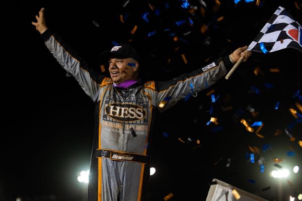 Lance Dewease Leads PA Podium Sweep Over World of Outlaws at Williams Grove