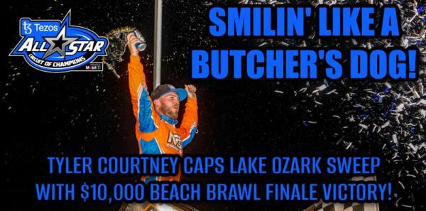 Tyler Courtney Caps Lake Ozark Sweep with $10,000 Beach Brawl Finale Victory