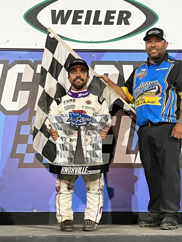 Rico Abreu Wins All Star Thriller with Late Race Pass at Knoxville!