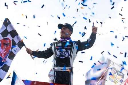 Logan Schuchart won the afternoon show Saturday at the Jackson Nationals (Trent Gower Photo) (Video Highlights from DirtVision.com)