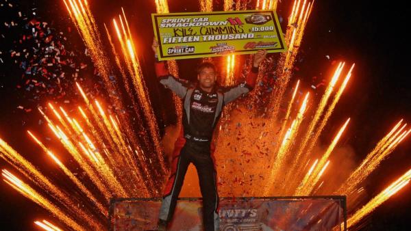 Kyle Cummins Collects $35,000 USAC Sprint Car Win at Kokomo