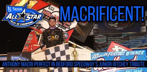 Anthony Macri Perfect in Bedford Speedway