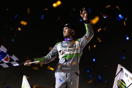 Carson Macedo won the WoO stop in Grays Harbor Monday (Trent Gower Photo) (Video Highlights from DirtVision.com)