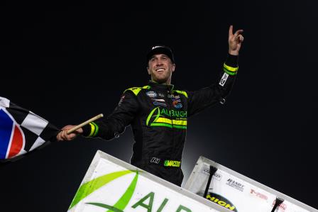 Carson Macedo won Friday's feature at the Gold Cup (Trent Gower Photo) (Video Highlights from DirtVision.com)
