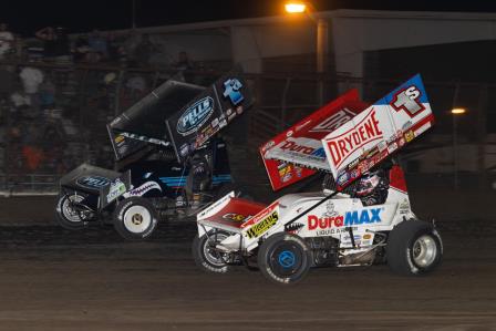 Jacob Allen won the $25,000 Gold Cup Race of Champions Saturday (Trent Gower Photo) (Video Highlights from DirtVision.com)