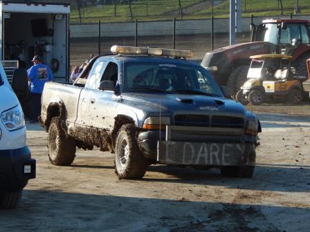 Not safe for push trucks at Eldora Saturday