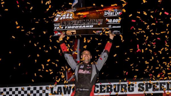 Kyle Cummins $10,000 Fall Nationals Triumph Completes USAC Weekend Sweep