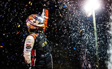 Anthony Macri won the WoO stop at Lincoln Wednesday (Trent Gower Photo)