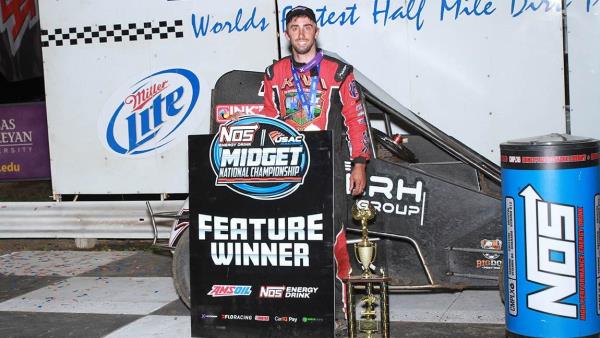 Zach Daum Delivers First USAC Midget Win Since 2014