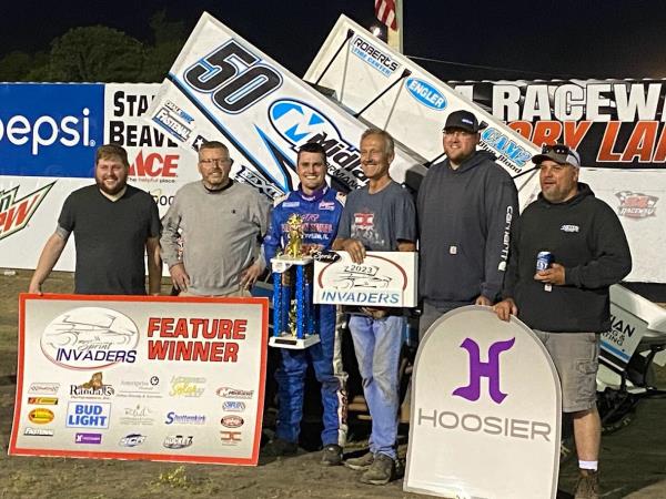 Paul Nienhiser Opens Sprint Invaders Season with Win at 34 Raceway!