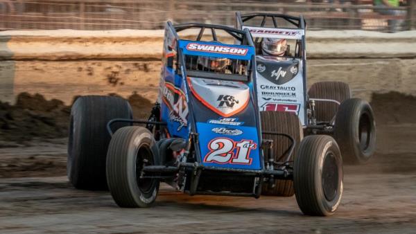 Jake Swanson Scores USAC Eastern Storm Opener at Grandview