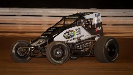 On Friday night at Mechanicsburg, Pennsylvania's Williams Grove Speedway, Emerson Axsom (Franklin, Ind.) became the first driver since 2018 to earn back-to-back USAC Eastern Storm victories. (Dave Dellinger Photo) (Video Highlights from FloRacing.com)