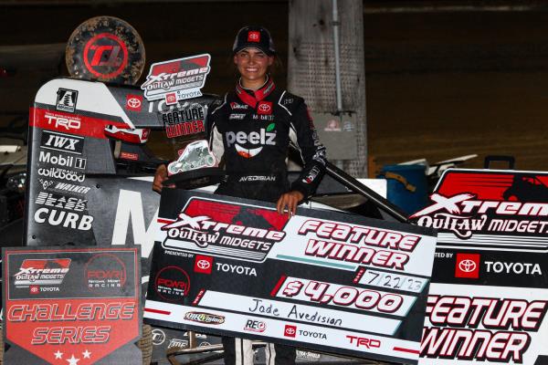 Jade Avedisian Passes Jones Late to Win Second of Season at Southern Illinois Raceway