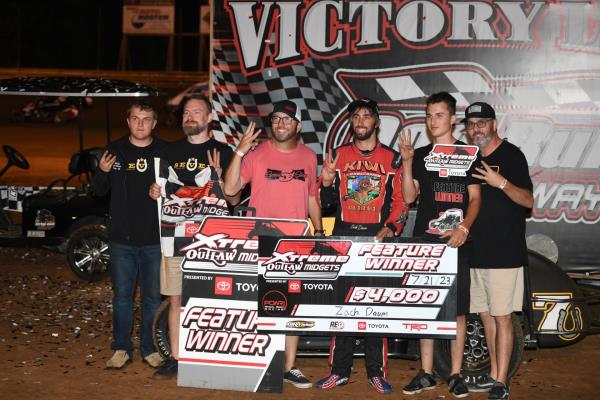 Zach Daum Passes Avedisian in Final Laps to Notch Third Straight Win with Trifecta Motorsports