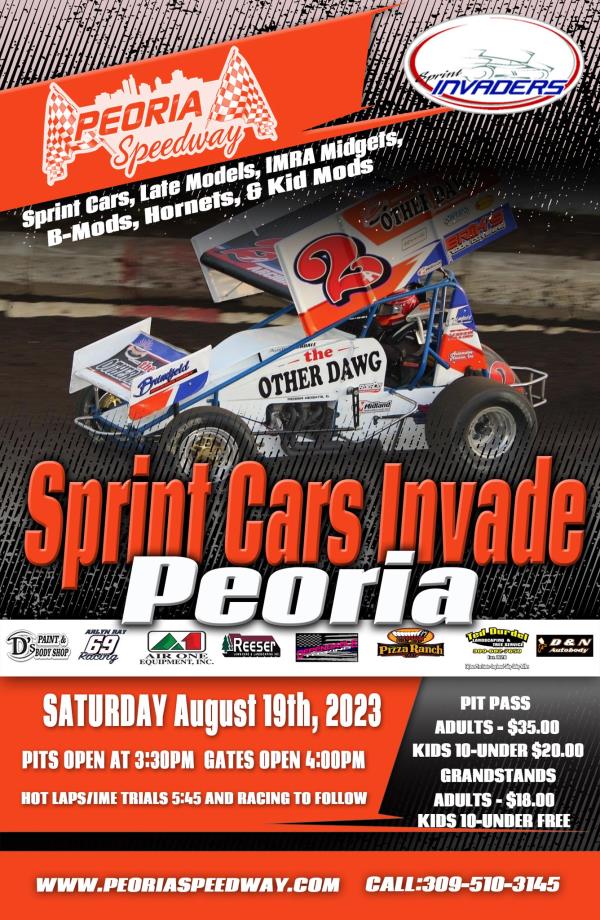 Sprint Invaders Hit Illinois Doubleheader This Weekend!