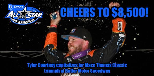 Tyler Courtney Capitalizes for Mace Thomas Classic Triumph at Butler Motor Speedway