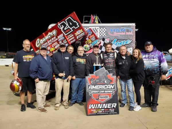 Terry McCarl Leads It All for $5,000 Score at Clay County Fair Speedway