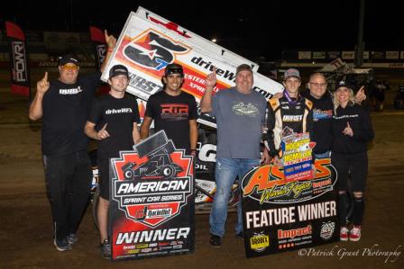 Ryan Timms won the Jesse Hockett/Daniel McMillin opener in Wheatland Thursday (Patrick Grant Photo)