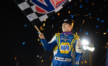 Brad Sweet won the Tom Tarlton Classic at Kings Speedway Friday (Trent Gower Photo) (Video Highlights from DirtVision.com)