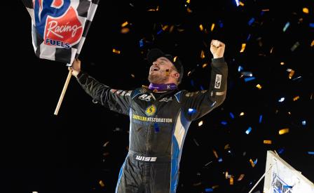 Zeb Wise won the Nittany Showdown at Port Royal Saturday (Trent Gower Photo) (Video Highlights from DirtVision.com)