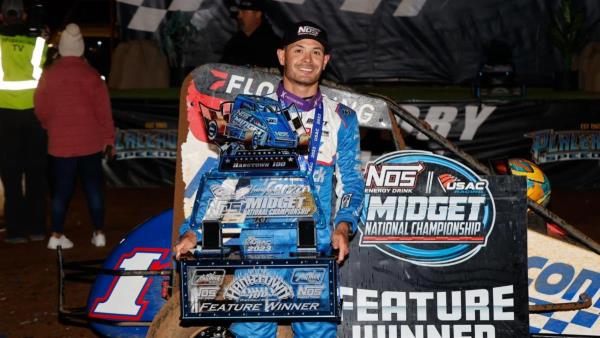 Kyle Larson Lands Hangtown 100 Opening Night Victory at Placerville