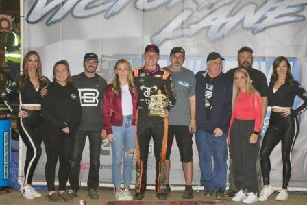 Spencer Bayston took Thursday's prelim at the Chili Bowl (Video Highlights from FloRacing.com)