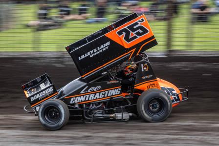 Sheldon Haudenschild won the King's Challenge Thursday (Video Highlights from Clay-Per-View)