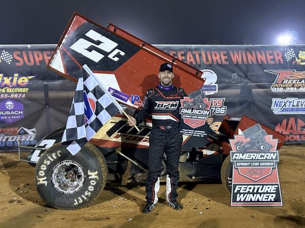 Seth Bergman Wins ASCS National Tour Opener at Super Bee in First Event with TwoC Racing