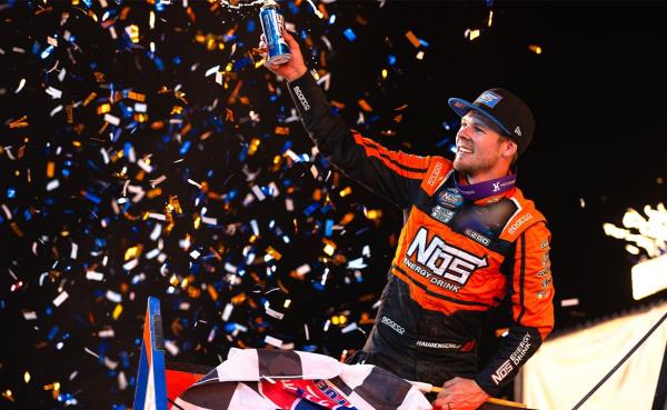 Sheldon Haudenschild Rips the Eldora Cushion to Victory on Home Turf