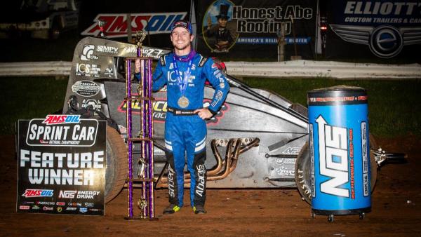 Logan Seavey Savors First Bloomington USAC Sprint Win at Larry Rice Classic