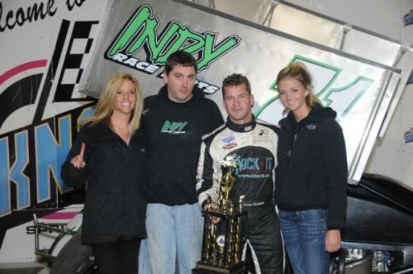 Shane Stewart Paces Knoxville Raceway Opener!