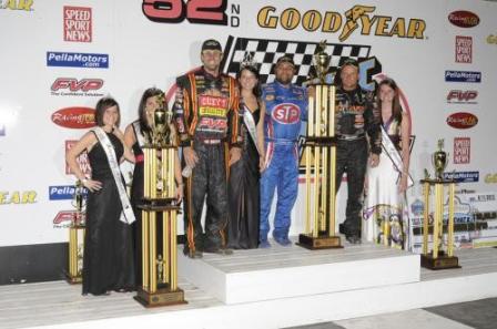 Donny Schatz wins his sixth Knoxville Nationals (Rob Kocak Photo)